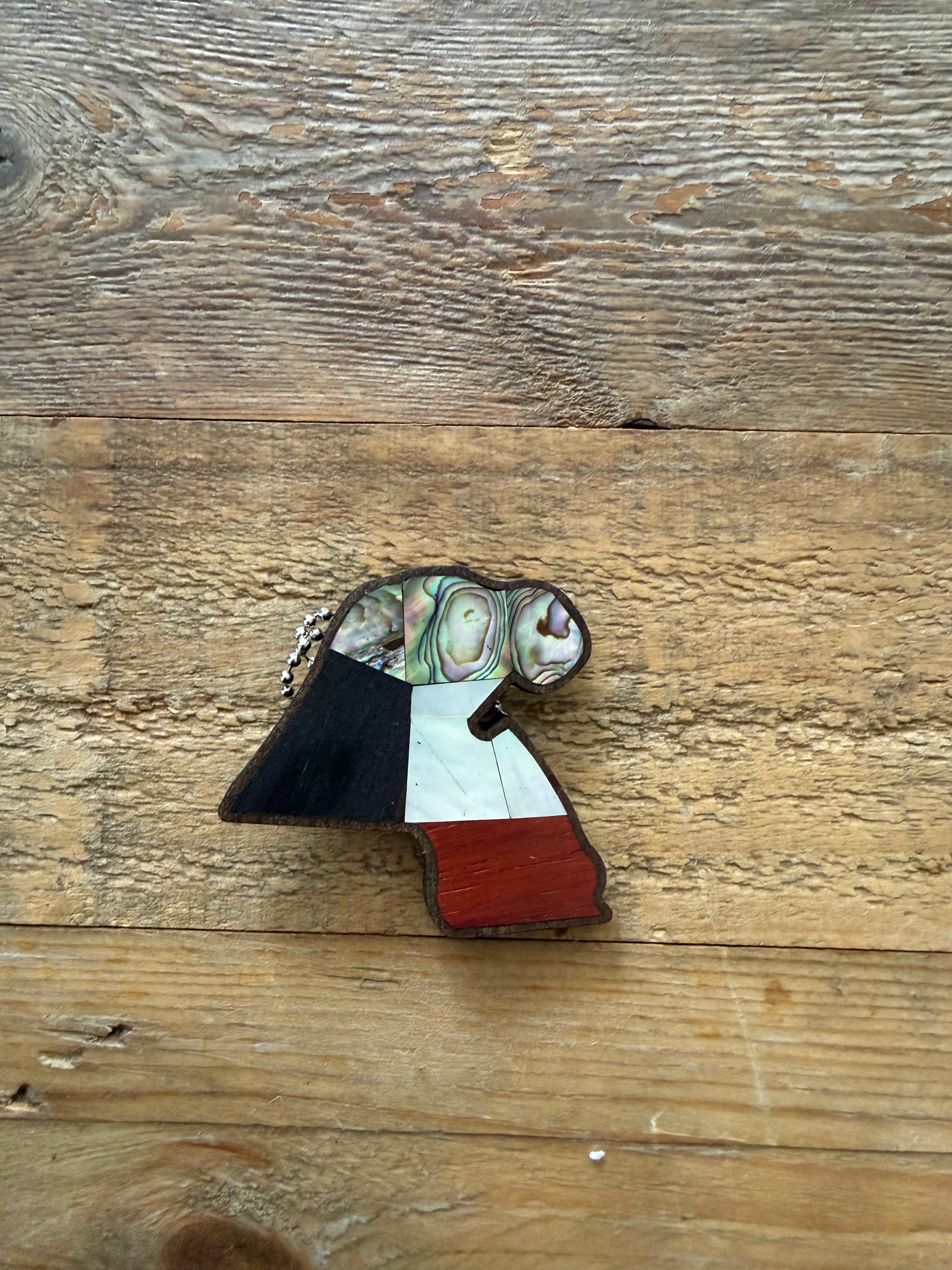 Kuwait Map Brooch