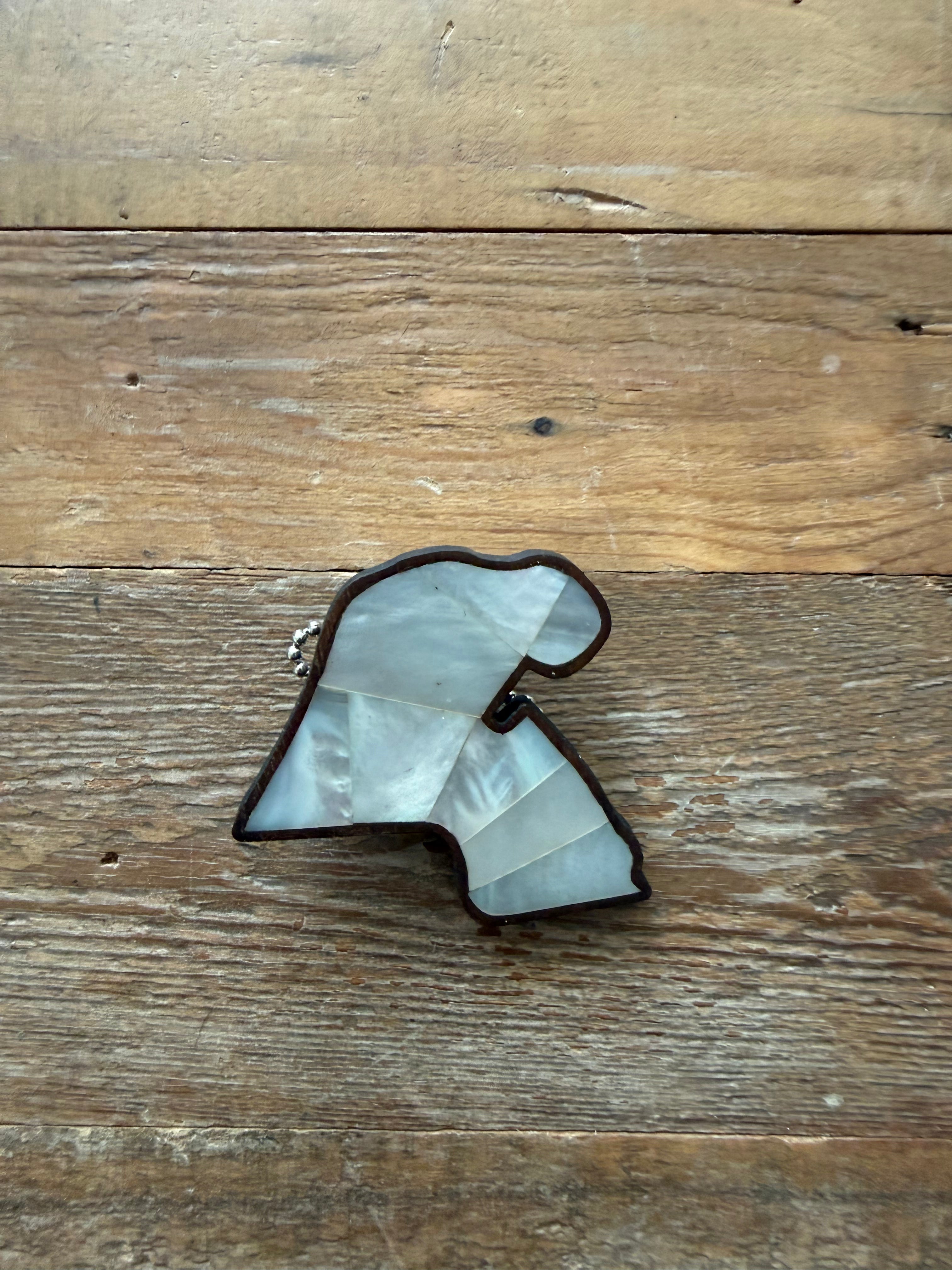 Kuwait Map Brooch