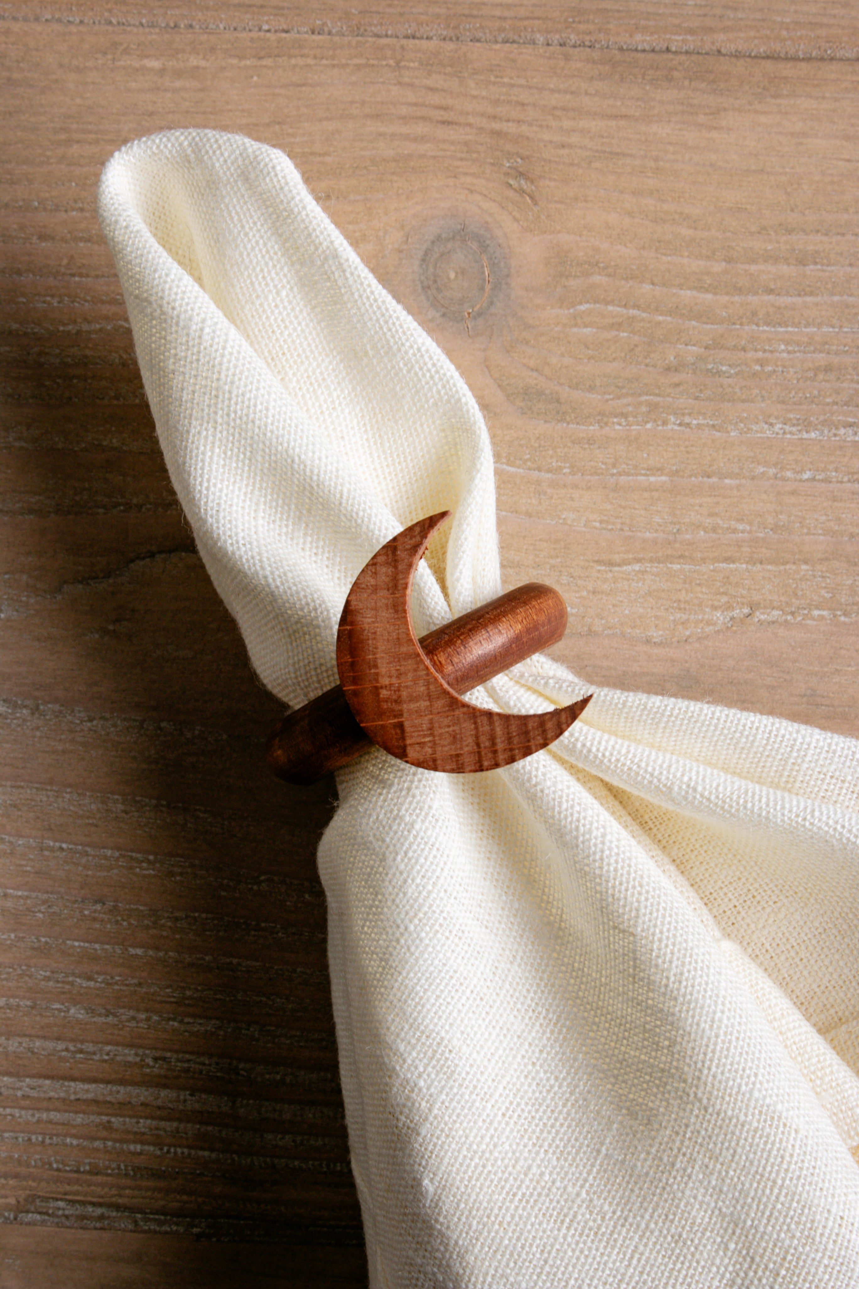 Crescent Napkin Rings - Set of 4